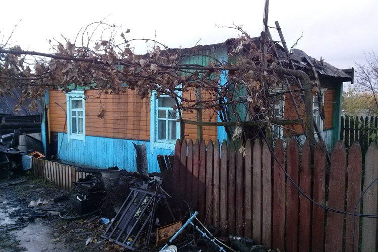 пожар, солигорск