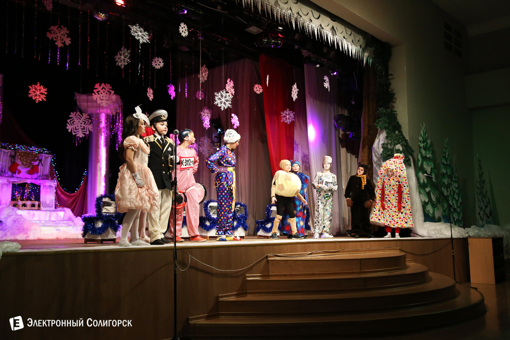 сказка в школе искусств, Солигорск, рождество