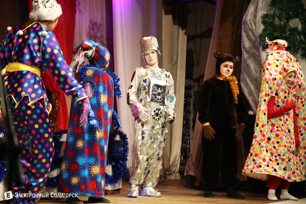 сказка в школе искусств, Солигорск, рождество