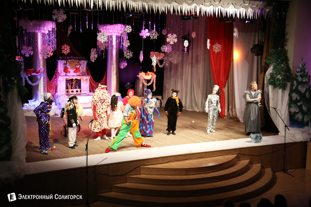 сказка в школе искусств, Солигорск, рождество