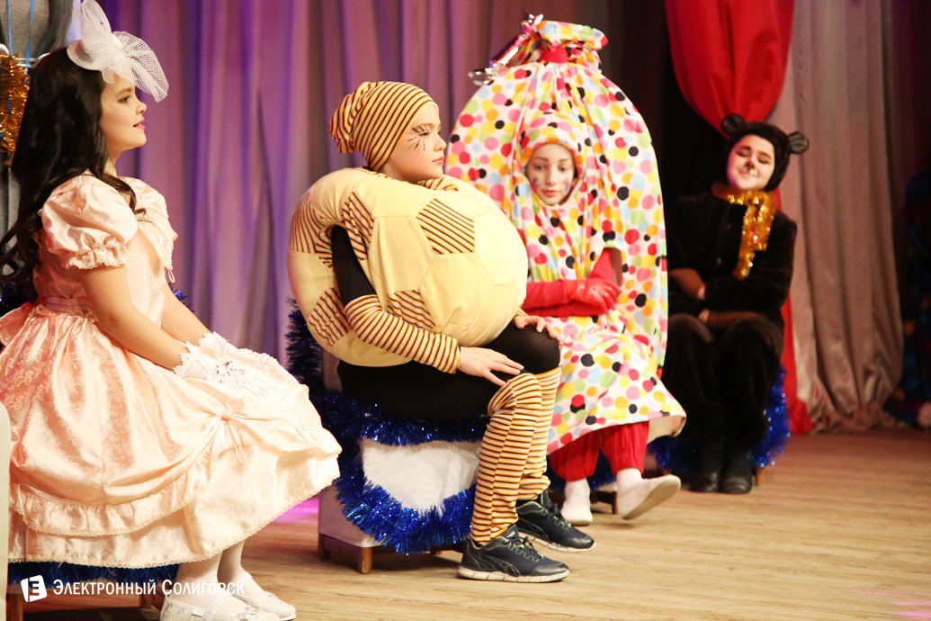 сказка в школе искусств, Солигорск, рождество