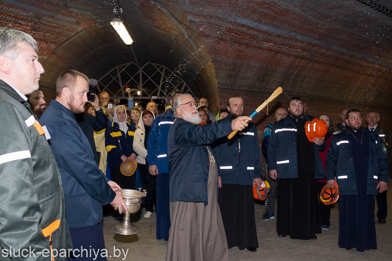 Подземный крестный ход. Солигорск