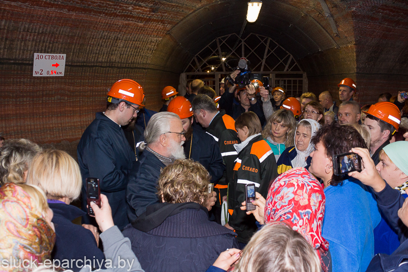 Подземный крестный ход. Солигорск
