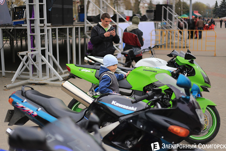 открытие мотосезона-2014 в Солигорске