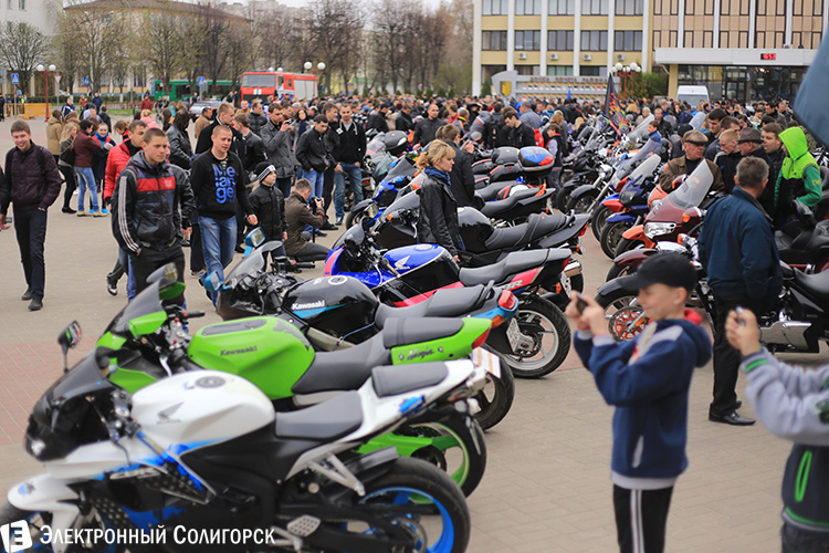 открытие мотосезона-2014 в Солигорске