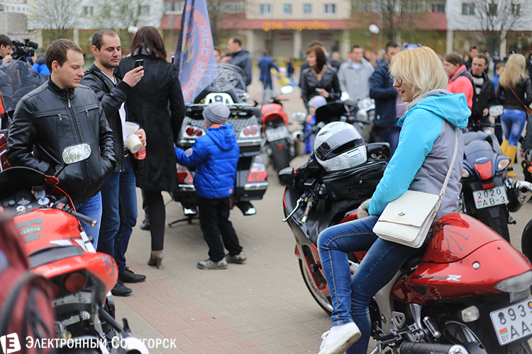 открытие мотосезона-2014 в Солигорске