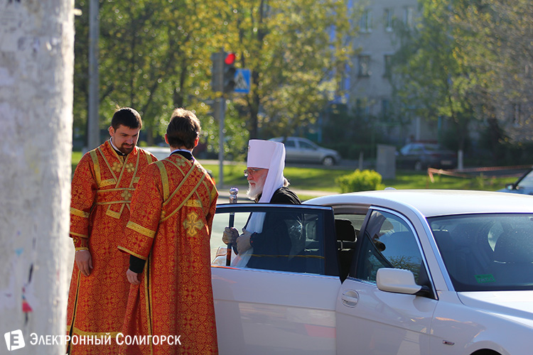 Митрополит Павел в Солигорске