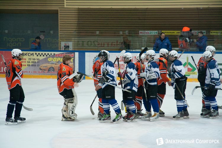 Рождественский турнир по хоккею среди юношей 1998 года в г. Солигорске