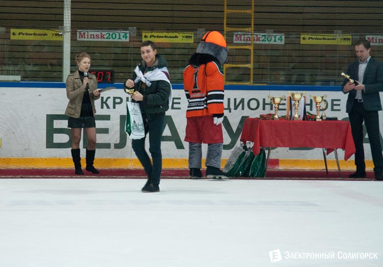 Рождественский турнир по хоккею среди юношей 1998 года в г. Солигорске