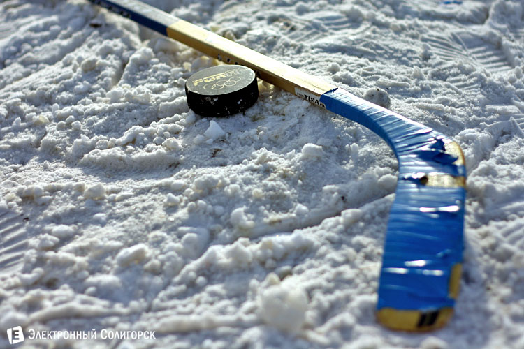 на катке в Солигорске