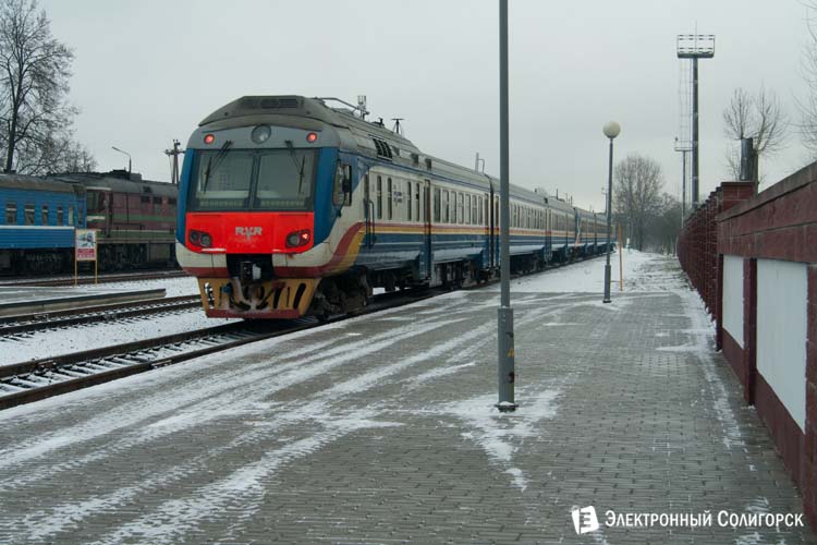 поезд Солигорск - Осиповичи