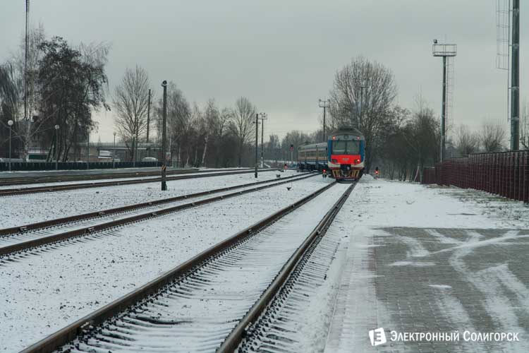 поезд Солигорск - Осиповичи