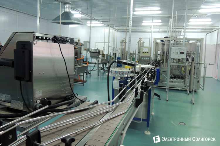 Цех по выпуску бутилированной воды, Солигорск