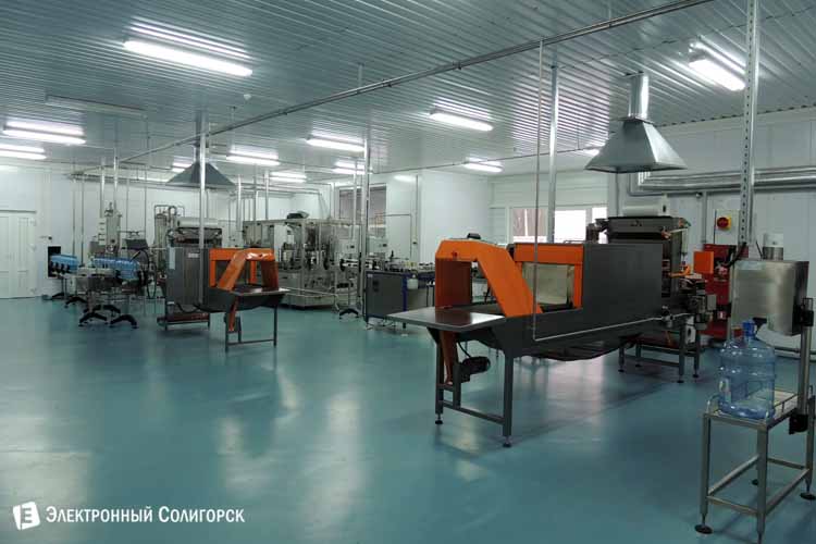 Цех по выпуску бутилированной воды, Солигорск