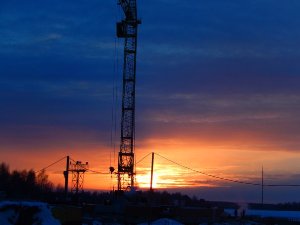 зима в Солигорске