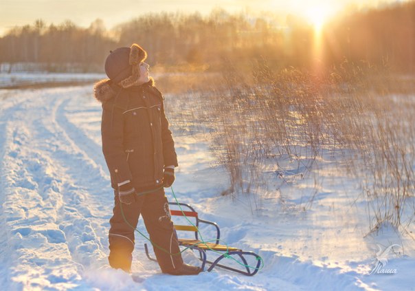 зима в Солигорске