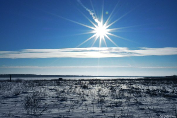 зима в Солигорске