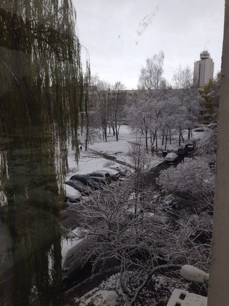 зима в Солигорске