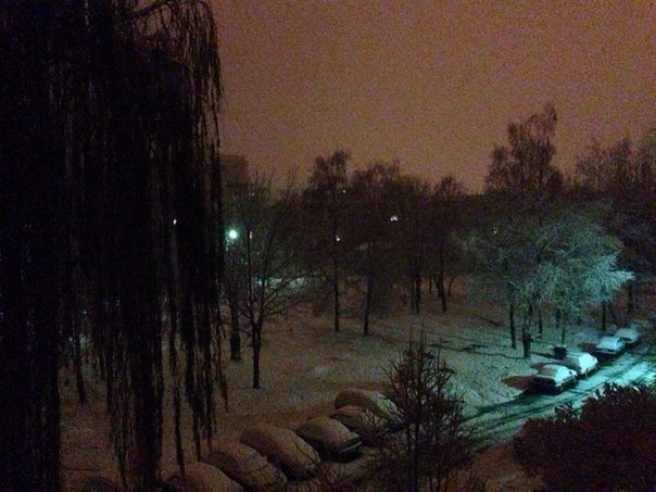 зима в Солигорске