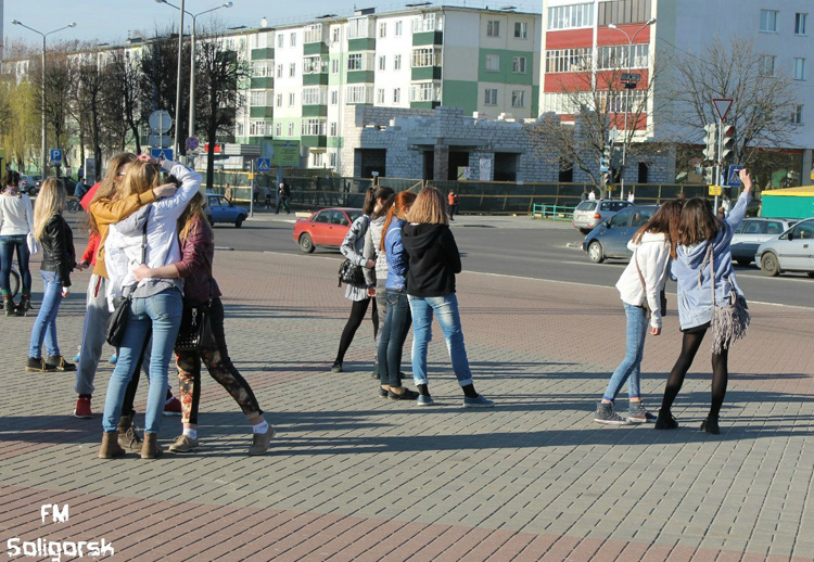 флешмоб в Солигорске