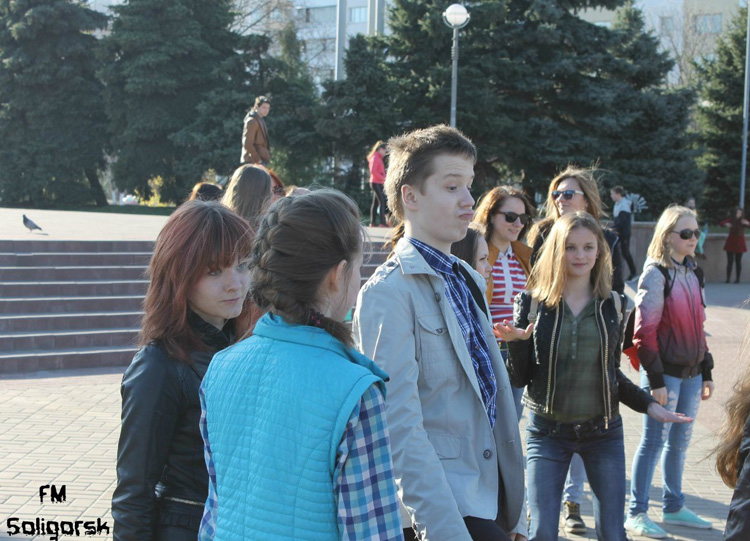 флешмоб в Солигорске