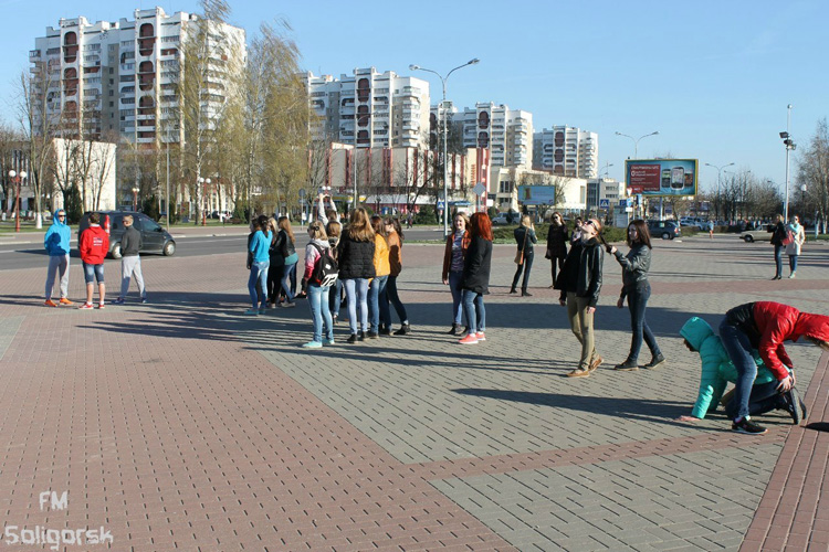 флешмоб в Солигорске