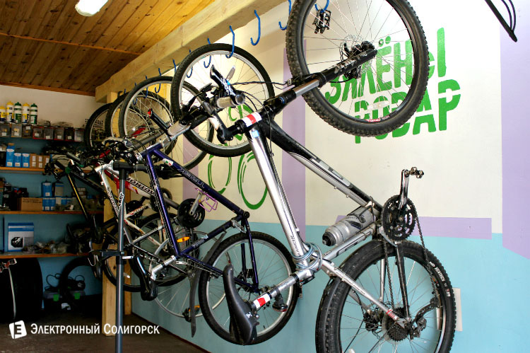 Открытие веломастерской Зялены Ровар в Солигорске