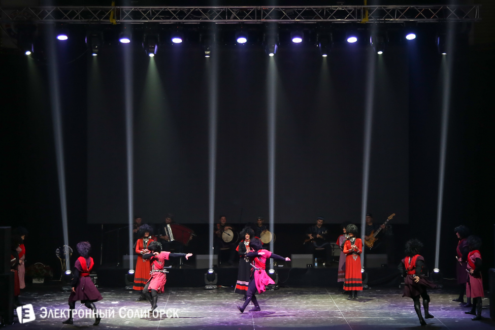 ансамбль Сухишвили в Солигорске