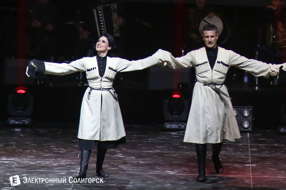ансамбль Сухишвили в Солигорске