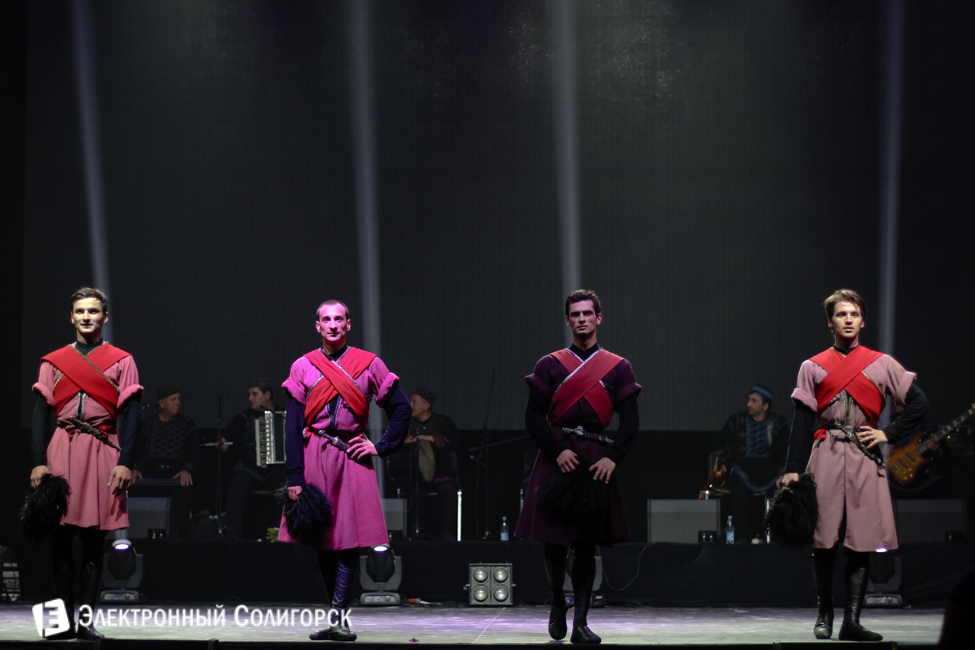 ансамбль Сухишвили в Солигорске