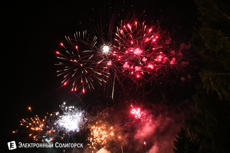 Салют в Солигорске