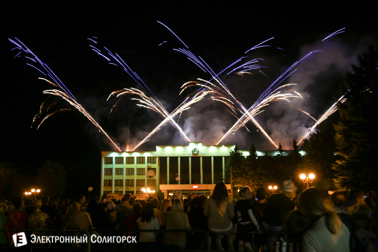 Салют в Солигорске