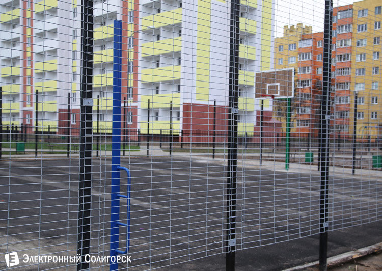 спортплощадка Солигорск