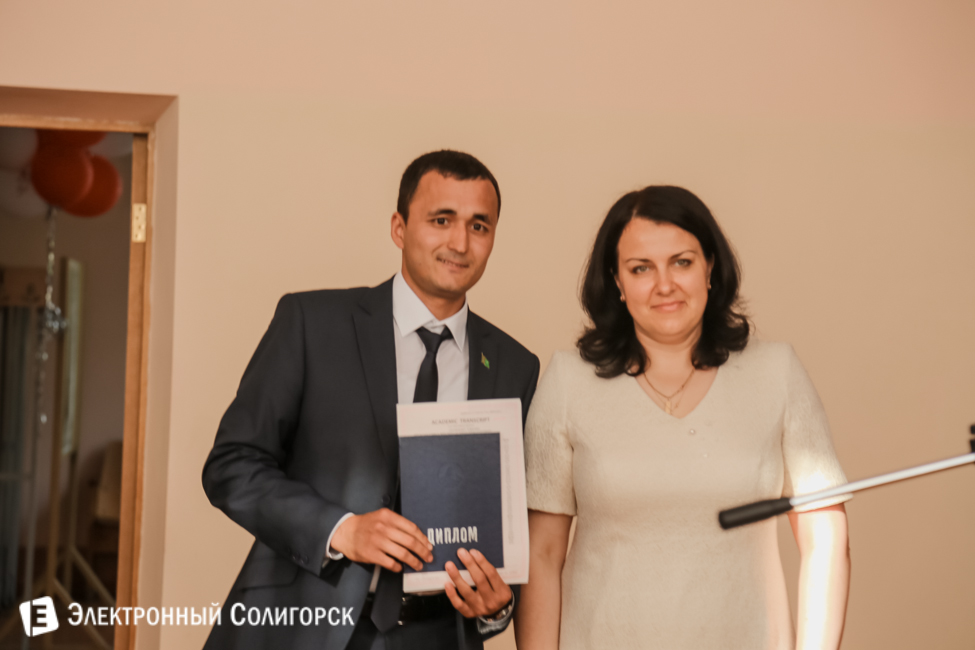 Туркменские выпускники Солигорского колледжа