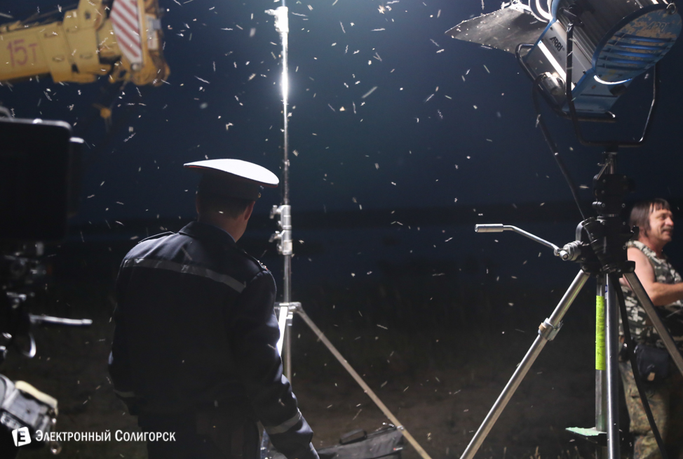 Съёмки кино в Солигорском районе