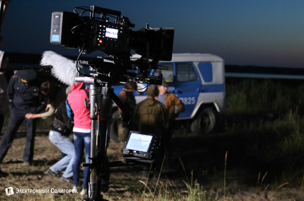 Съёмки кино в Солигорском районе