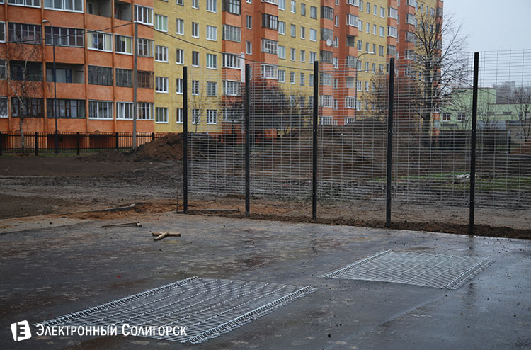 спортплощадка Солигорск