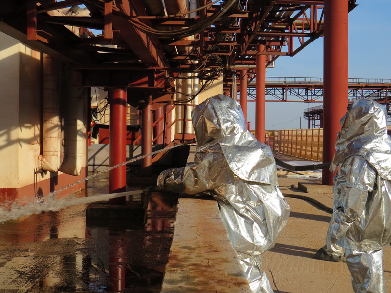 Учения МЧС в Солигорске