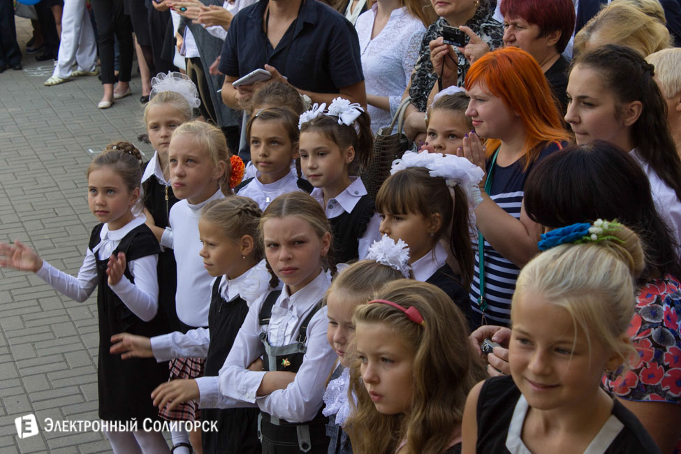 1 сентября в СШ №10 Солигорск