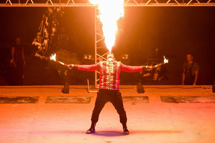 Огненное шоу Мифф-2015 пройдет в Солигорске