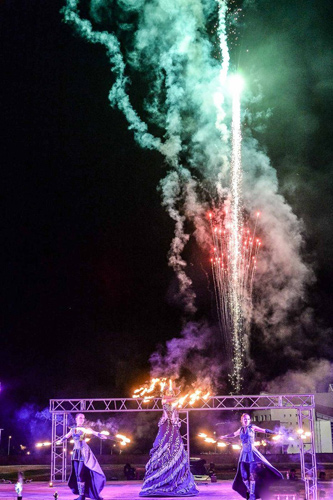 Огненное шоу Мифф-2015 пройдет в Солигорске