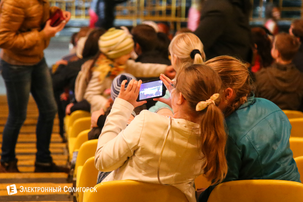 шоу огня в Солигорске