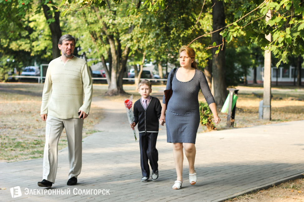 Первое сентября школа 4 в Солигорске