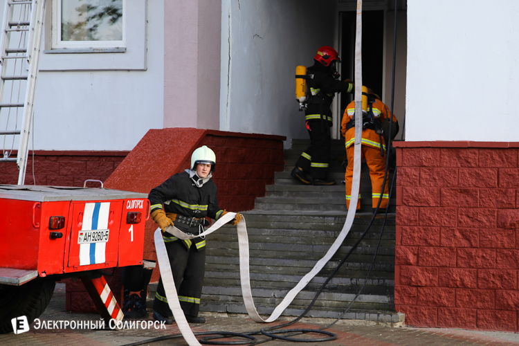 Учения МЧС Солигорск