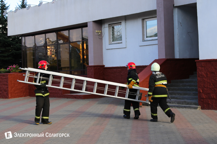 Учения МЧС Солигорск