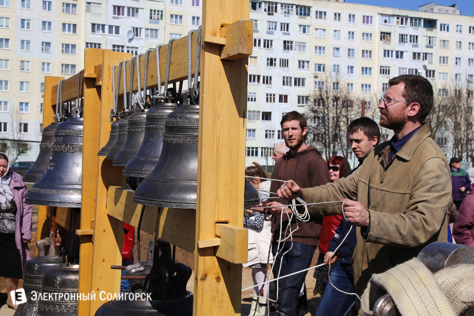 Колокола собора в Солигорске