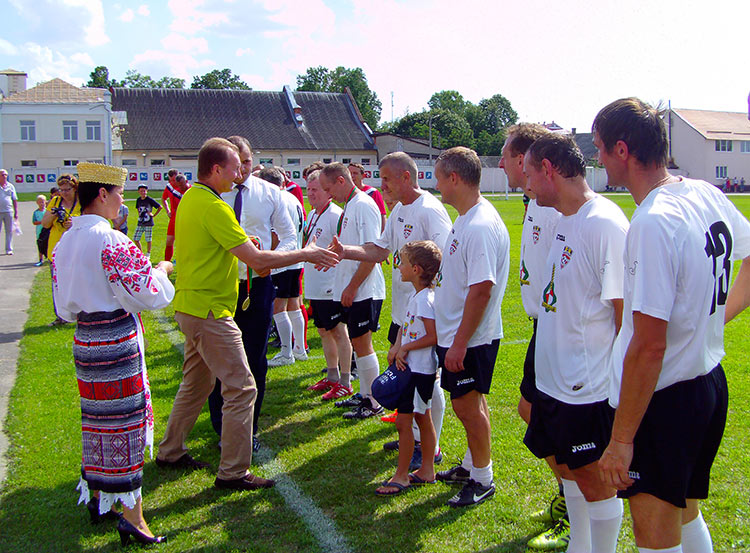 ветераны солигорского футбола