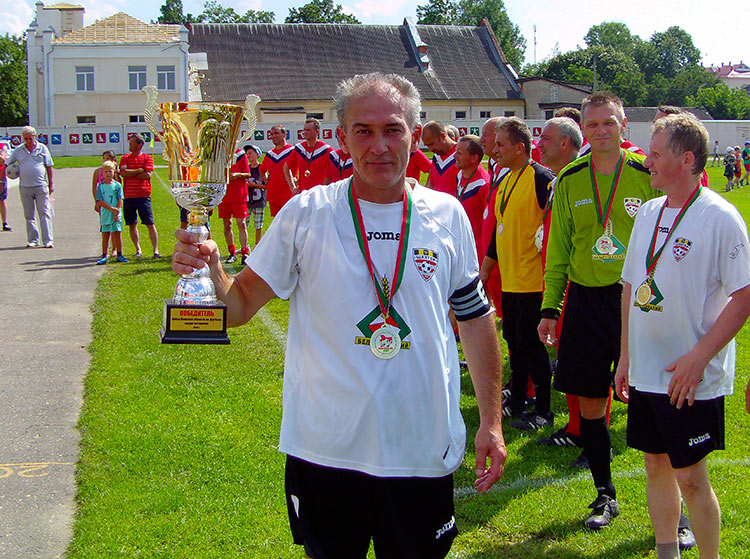 ветераны солигорского футбола