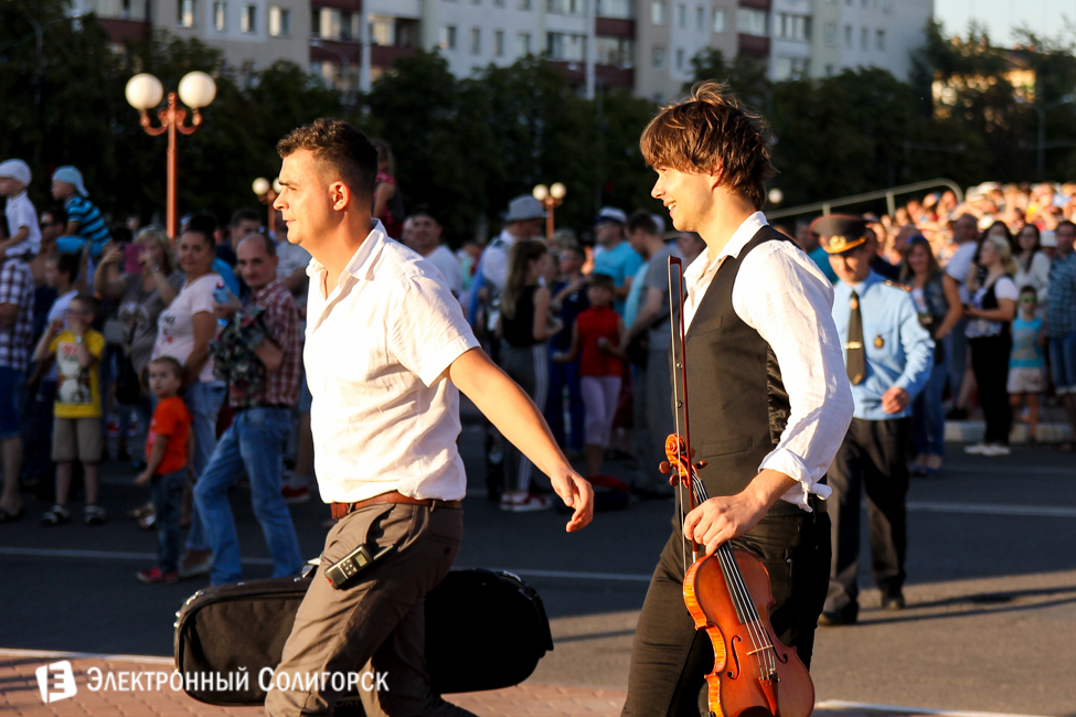 Александр Рыбак в Солигорске