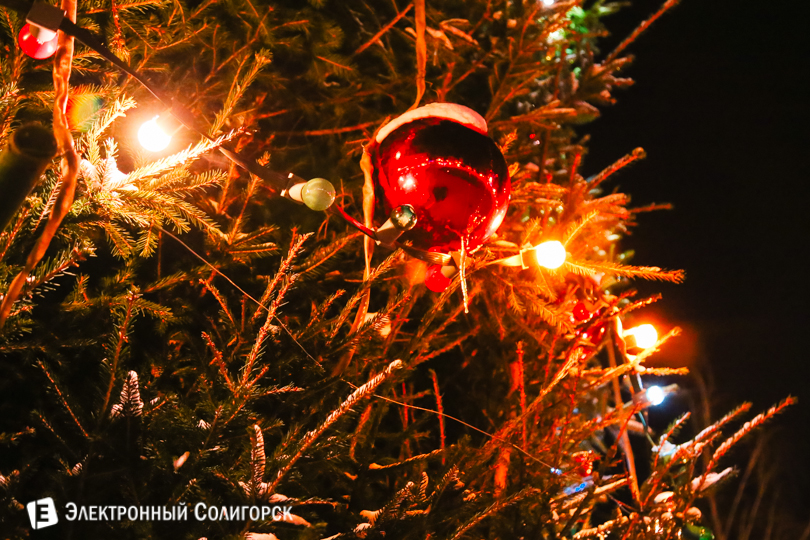 Елка в Солигорске